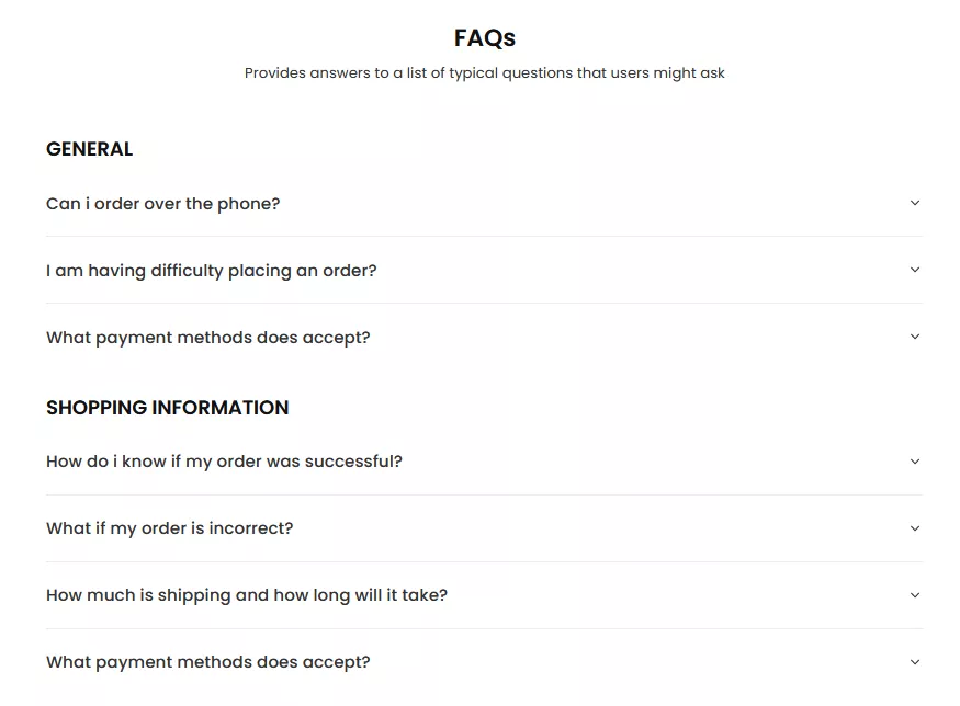 Premium Shopify Theme - FAQS shopify