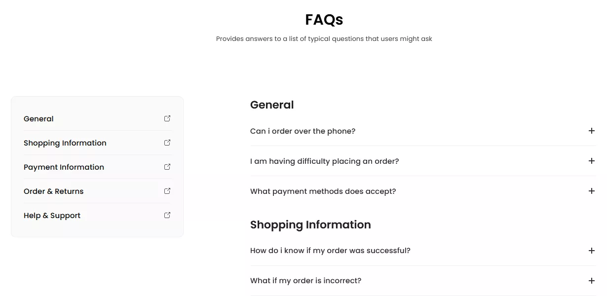 Premium Shopify Theme - FAQS shopify
