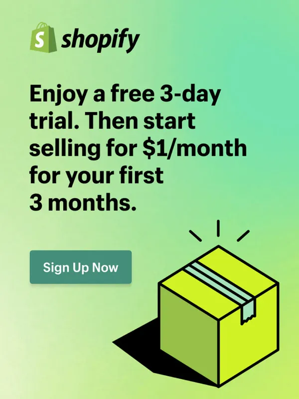 Create a free shopify store