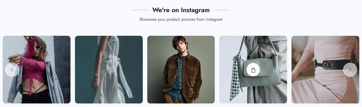 Premium Shopify Theme - Image carousel