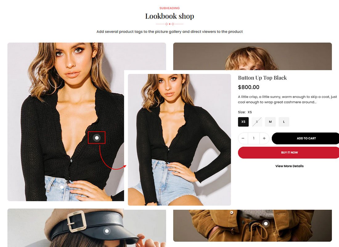 Premium Shopify Theme - Lookbook Shop
