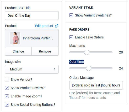 Premium Shopify Theme - Featured Product