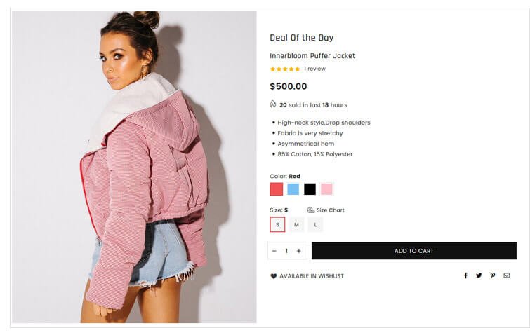 Premium Shopify Theme - Featured Product