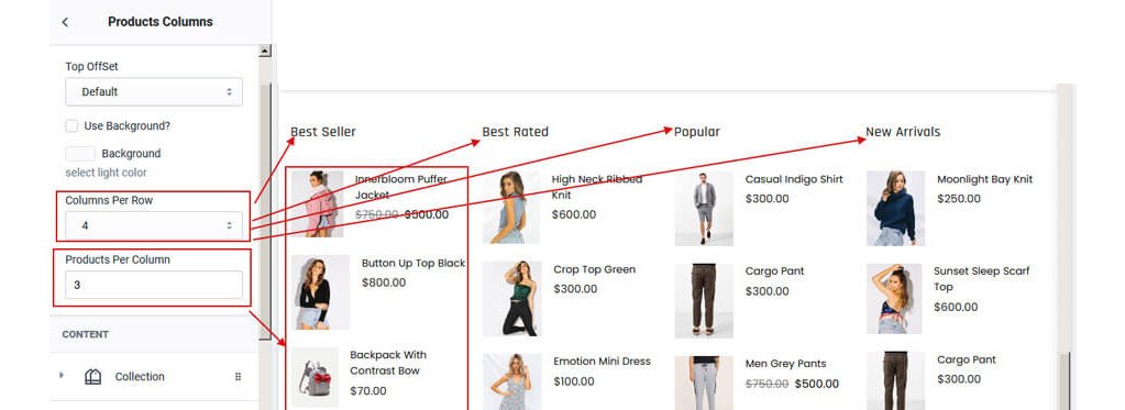 Premium Shopify Theme - Product Columns
