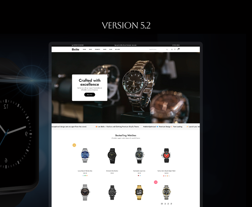 Belle - Clean, Modern, Versatile Shopify Theme 2.0