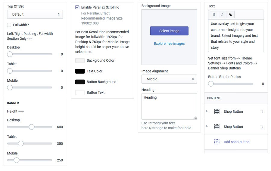 Best Shopify Theme - Hero Banner(CTA)
