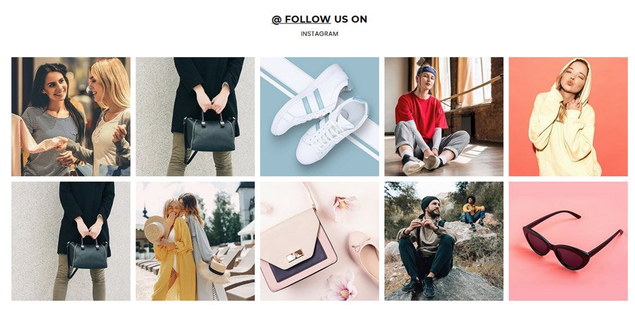 Premium Shopify Theme - Instagram
