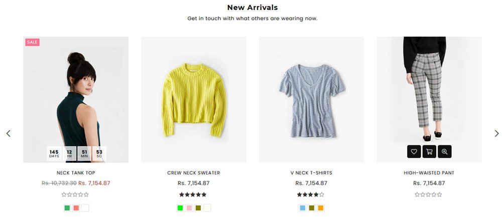 Premium Shopify Theme - Products Slider