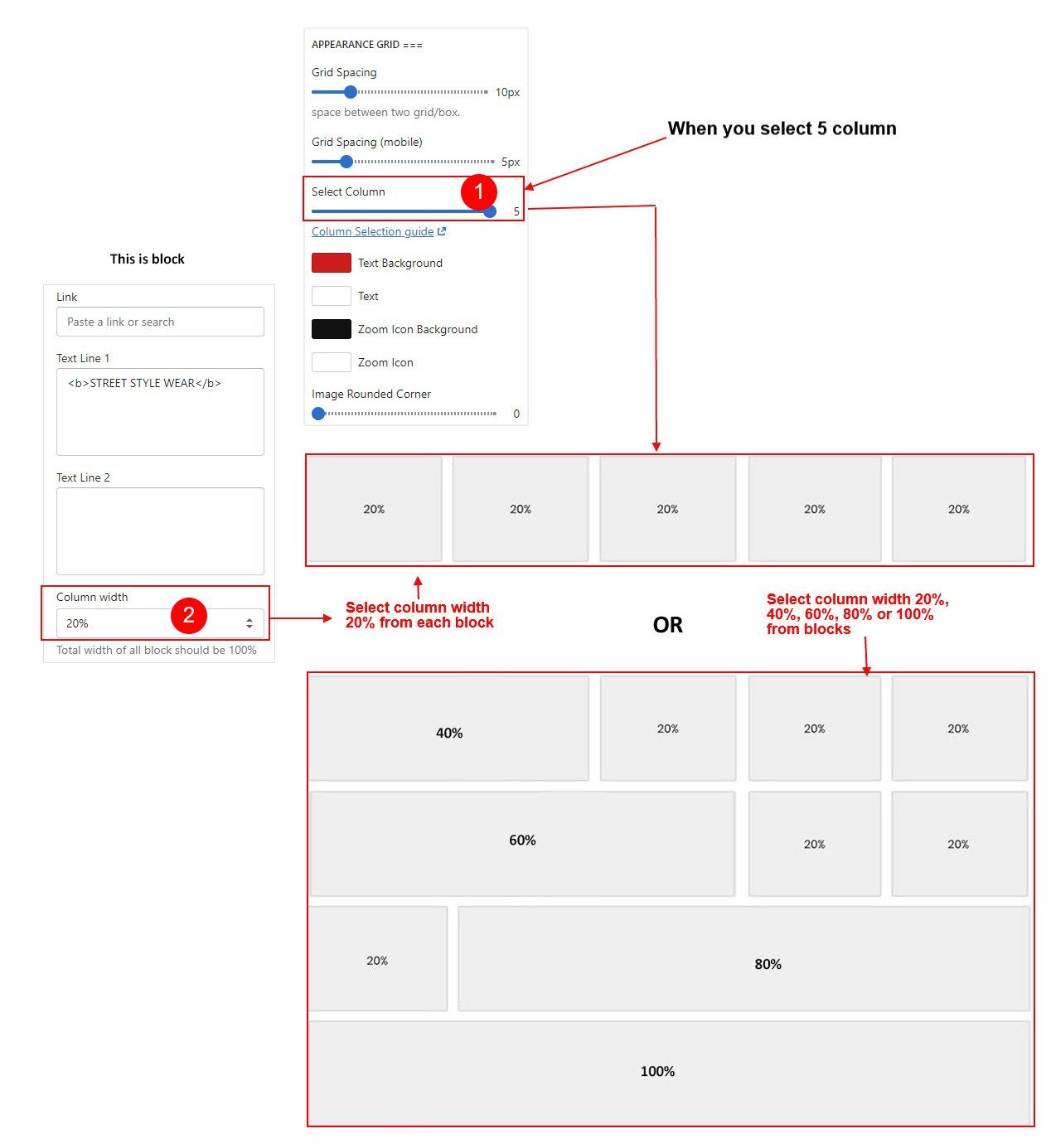 Text formating