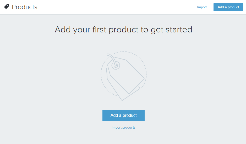 Add your product to sell online on shopify platform