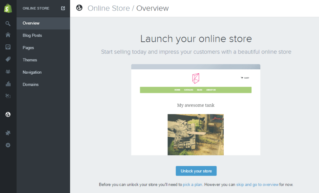 Shopify-store-unlock
