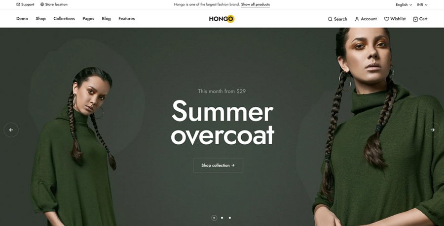 Hongo Theme