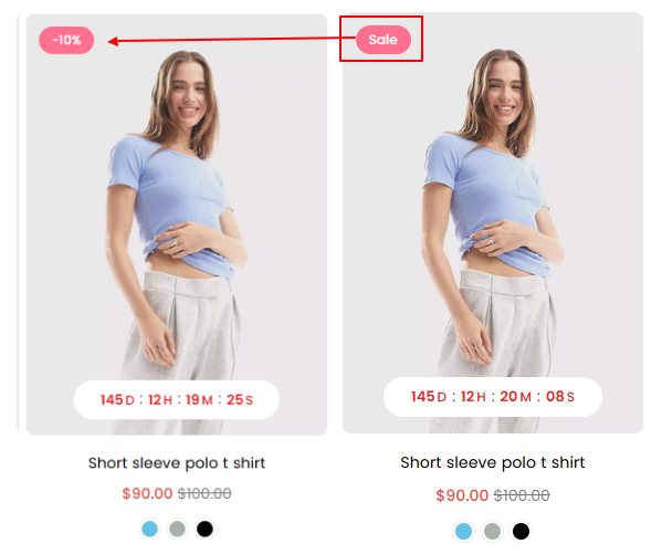 Products grid revone shopify theme