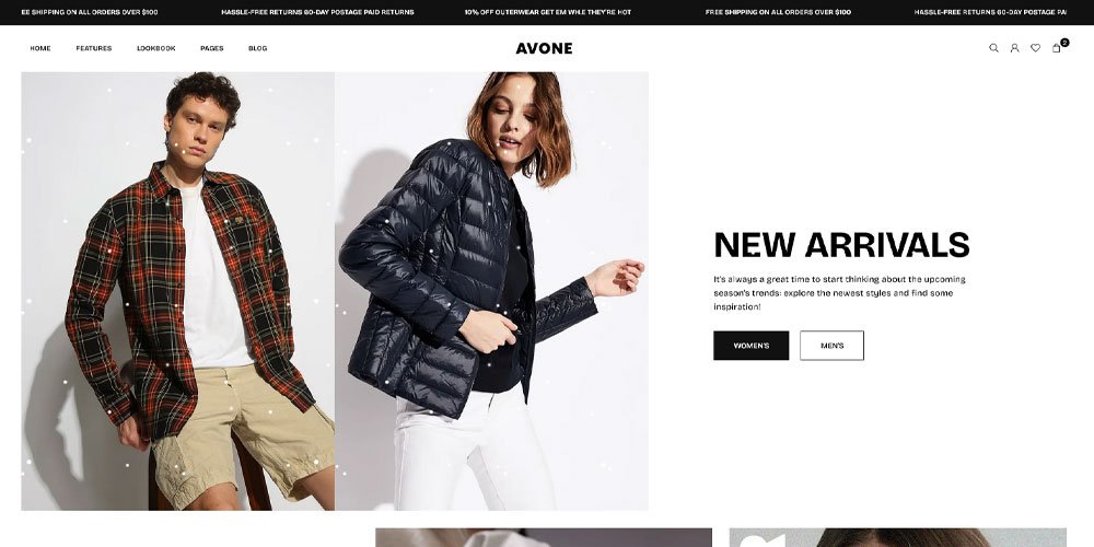 Avone premium multipurpose Shopify theme, Best selling theme on Themeforest