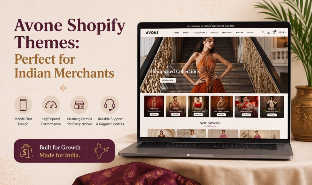 Avone Shopify Themes: Perfect for Indian Merchants